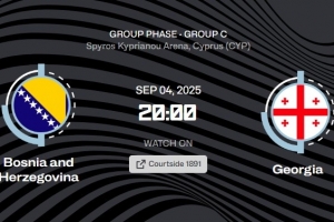 刺激！今晚格鲁吉亚VS波黑谁赢谁出线 波黑胜则西班牙要死磕希腊