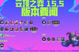 国服云顶15.5版本改动公告：小怪兽重做、全英雄果实调整