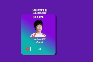S15LPL官方数据之最：Kanavi34MVP knight68次单杀 Theshy37次被单杀