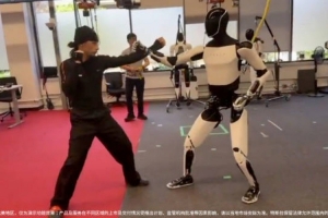 高手过招！特斯拉官方发布人形机器人学习功夫视频
