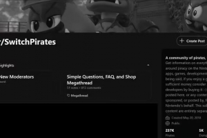 “游戏界最强法务部”出击：任天堂向Switch盗版商索赔450万美元