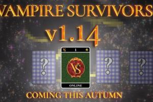 4人组队爽刷!《吸血鬼幸存者》在线合作模式秋季推出