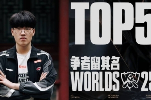 全球总决赛瑞士轮第二日TOP5：Kael圣锤逐星，坚壁截敌